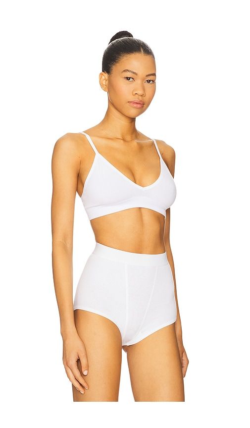 Seamless Bare Bralette in White. - size S (also in XS) - LUNYA - Modalova