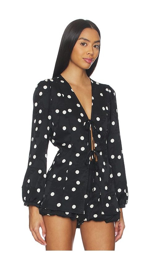 Meera Blouse in Black. - size M (also in S, XS) - Lisa Says Gah - Modalova