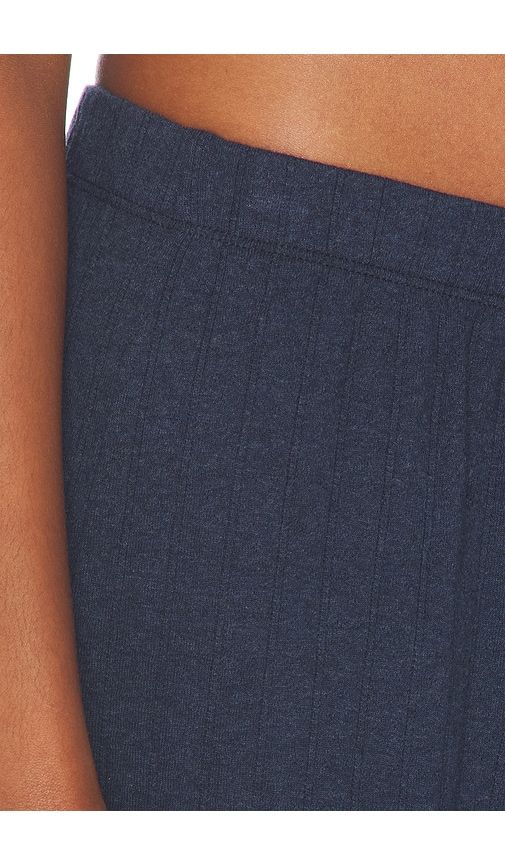 Pointelle Boxer Pant in Midnight Melange in . Size L. Also in M, S, XS - LESET - Modalova