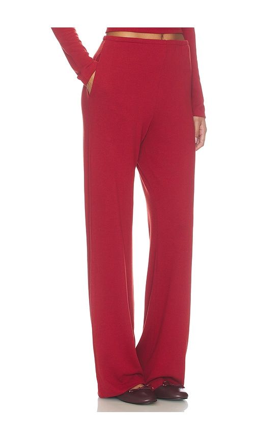 Lauren Pocket Pant in Red. - size L (also in M, S, XL, XS) - LESET - Modalova