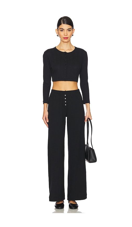 Pointelle Boxer Pant in . Size L. Also in S, XS - LESET - Modalova