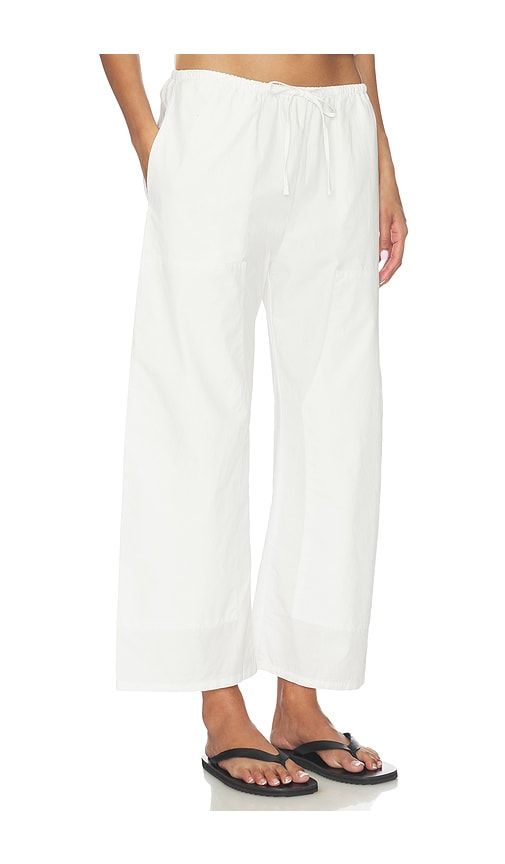 Kyoto Carpenter Pant in White. - size L (also in M) - LESET - Modalova