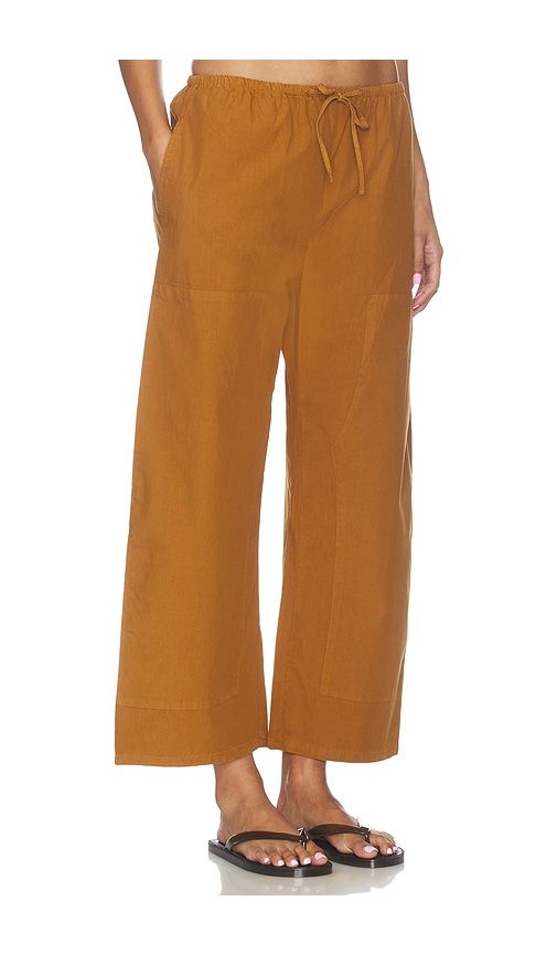 Kyoto Carpenter Pant in Brown. - size L (also in M, S) - LESET - Modalova