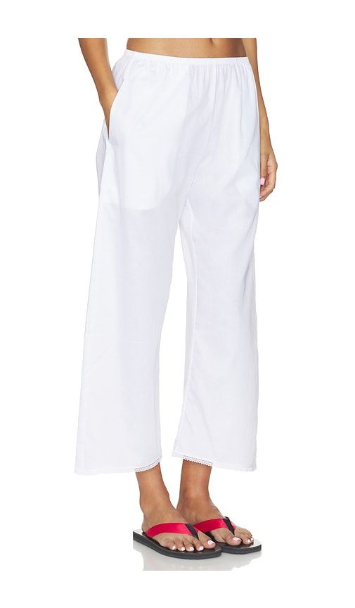 Yoko Lace Crop Pant in . - size S (also in XL) - LESET - Modalova
