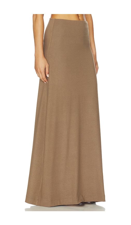 Lauren Maxi Skirt in Tan. - size M (also in S, XS) - LESET - Modalova