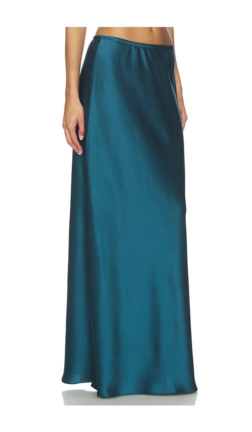 Barb Bias Skirt in Teal. - size M (also in S) - LESET - Modalova