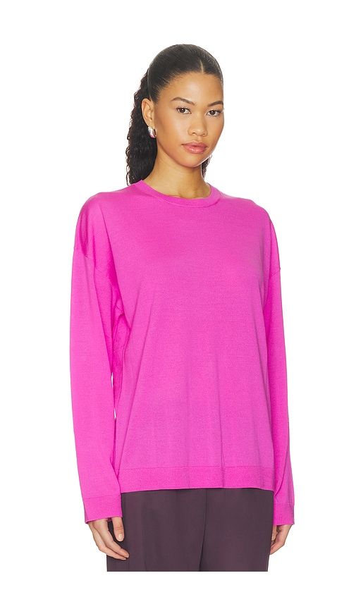 James Oversized Crewneck in Pink. - size L (also in M, S, XS) - LESET - Modalova