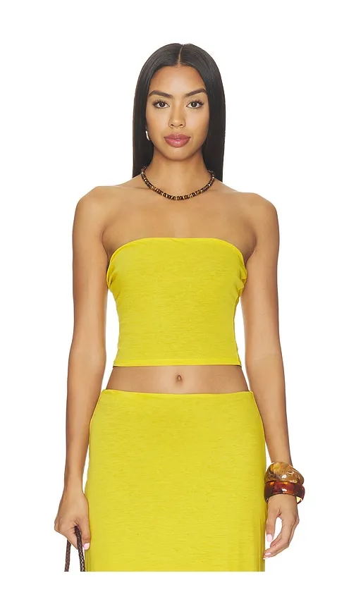 Milo Reversible Bandeau in Brown. - size L (also in M, S, XL) - LESET - Modalova