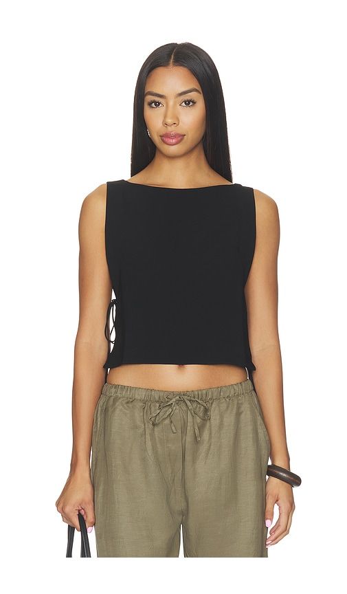 Ari Boatneck Tie Top in . - size M (also in S, XS) - LESET - Modalova