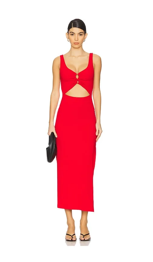 Camille Dress in Red. - size L (also in M, XL) - LSPACE - Modalova