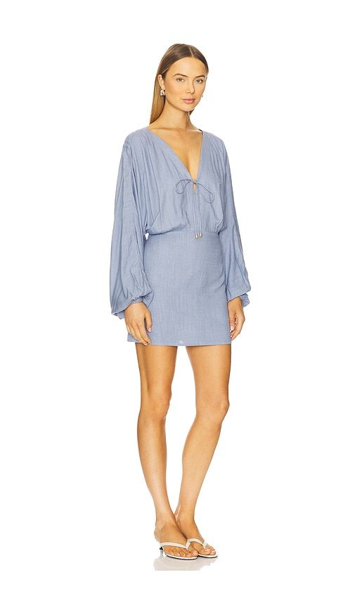 Deia Mini Dress in Baby Blue. - size L (also in M, S, XS) - LSPACE - Modalova