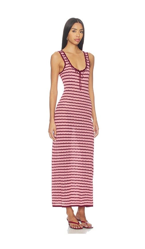 Rosalie Maxi Dress in Pink,Burgundy. - size L (also in S) - LSPACE - Modalova