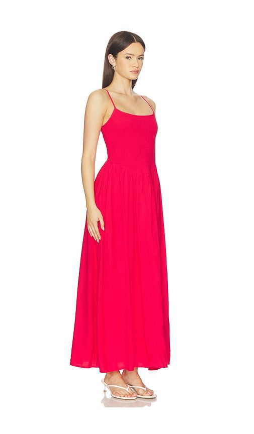 Misha Midi Dress in Red. - size S (also in XS) - LSPACE - Modalova