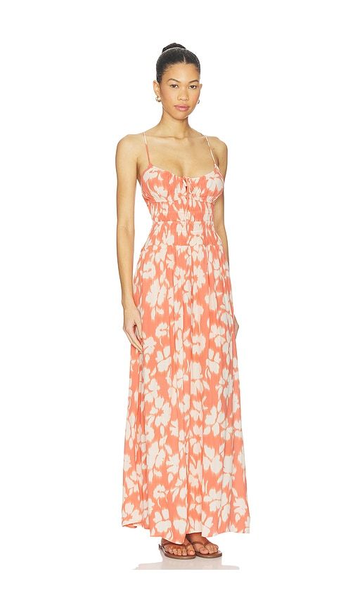 Tala Maxi Dress in Coral. - size L (also in M, S, XS) - LSPACE - Modalova