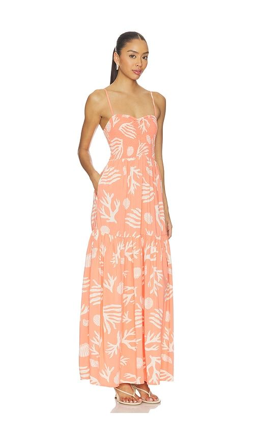 Mallorca Dress in Coral. - size L (also in M, S, XL, XS) - LSPACE - Modalova