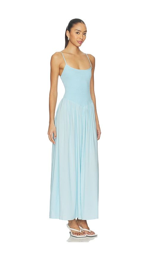 Misha Midi Dress in Blue. - size L (also in M, S, XL) - LSPACE - Modalova
