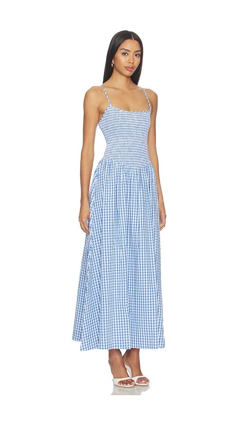 Misha Midi Dress in Blue. - size L (also in M, S, XL, XS) - LSPACE - Modalova