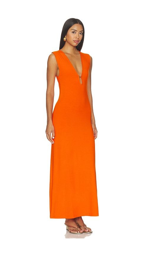 Yuki Maxi Dress in Orange. - size M (also in S, XS) - LSPACE - Modalova
