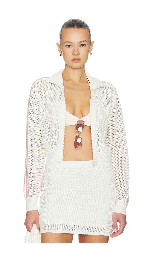 Heart Stopper Sweater in White. - size M (also in S, XL, XS) - LSPACE - Modalova