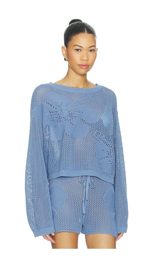 Island Time Sweater in Blue. - size L (also in M, S, XS) - LSPACE - Modalova