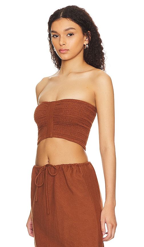 Summer Feels Tube Top in Brown. - size S (also in XS) - LSPACE - Modalova