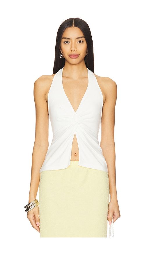 Callie Halter Top in White. - size L (also in XL) - LSPACE - Modalova