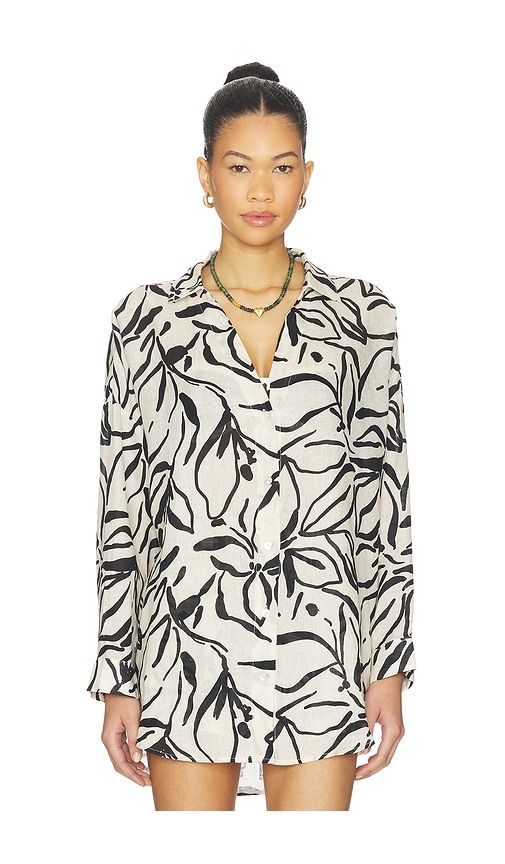 Rio Tunic Top in Black,White. - size M/L (also in XL) - LSPACE - Modalova