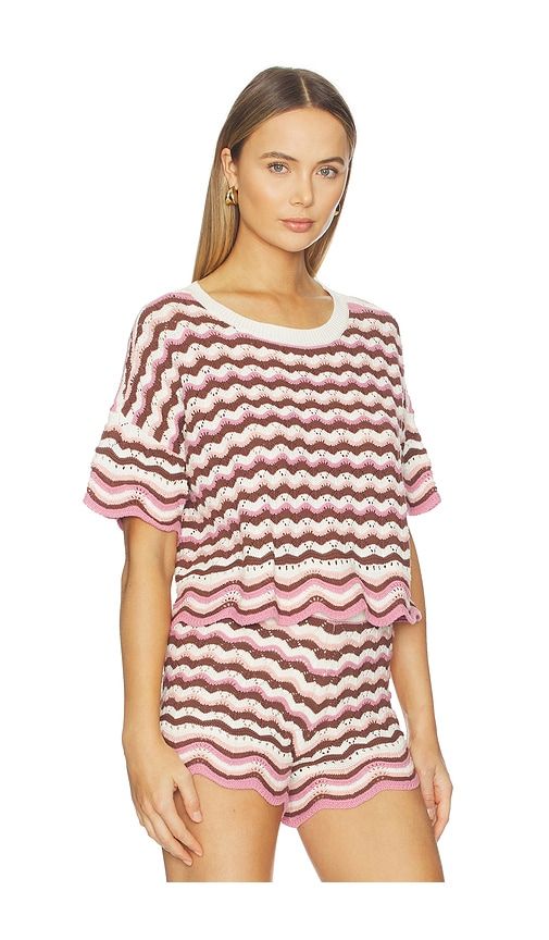 Sunchaser Top in Brown, Pink. - size L (also in M, XL) - LSPACE - Modalova