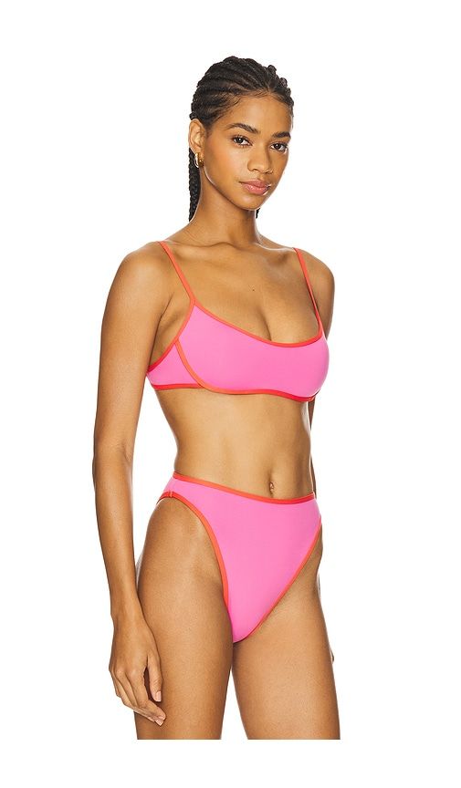 Zella Bikini Top in Pink. - size M (also in XS) - LSPACE - Modalova