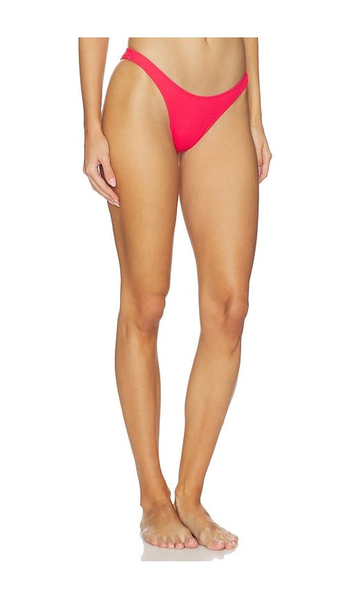 Ribbed Donnie Bottom in Red. - size L (also in S, XS) - LSPACE - Modalova