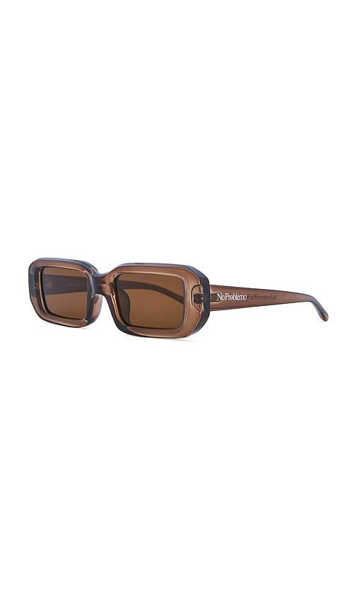 X No Problemo Blackpool Sunglasses in Brown - Le Specs - Modalova