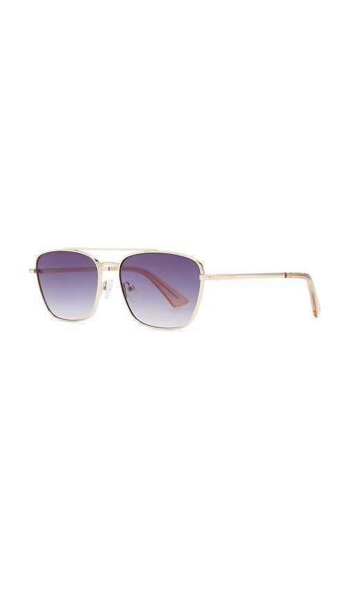 Diametric Ii Sunglasses in Metallic Gold - Le Specs - Modalova