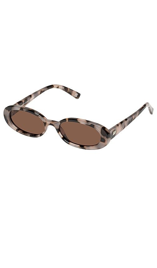 Le Specs Outta Love in Brown - Le Specs - Modalova
