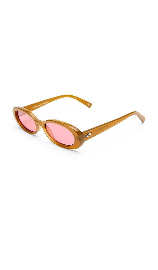 Outta Love Sunglasses in Orange - Le Specs - Modalova