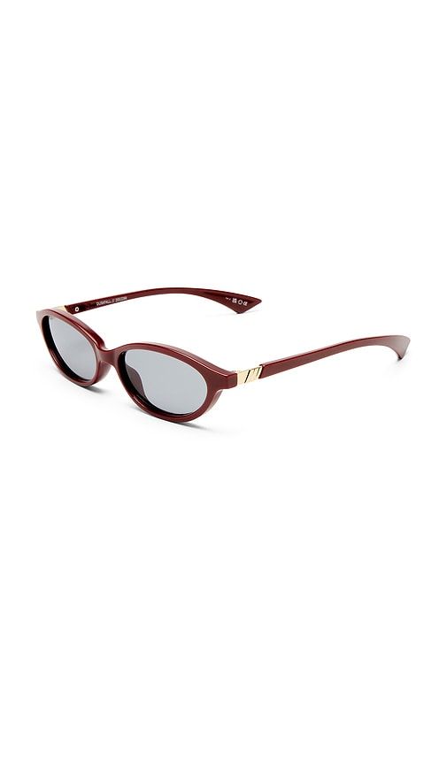 Duskfall Sunglasses in Burgundy - Le Specs - Modalova