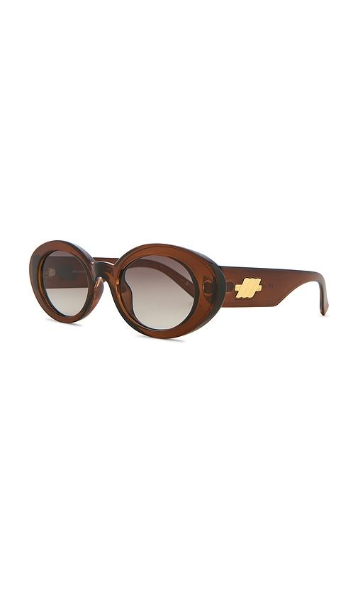 Nouveau Vie Sunglasses in Brown - Le Specs - Modalova