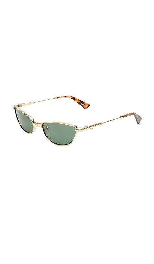 Thorned Sunglasses in Metallic - Le Specs - Modalova