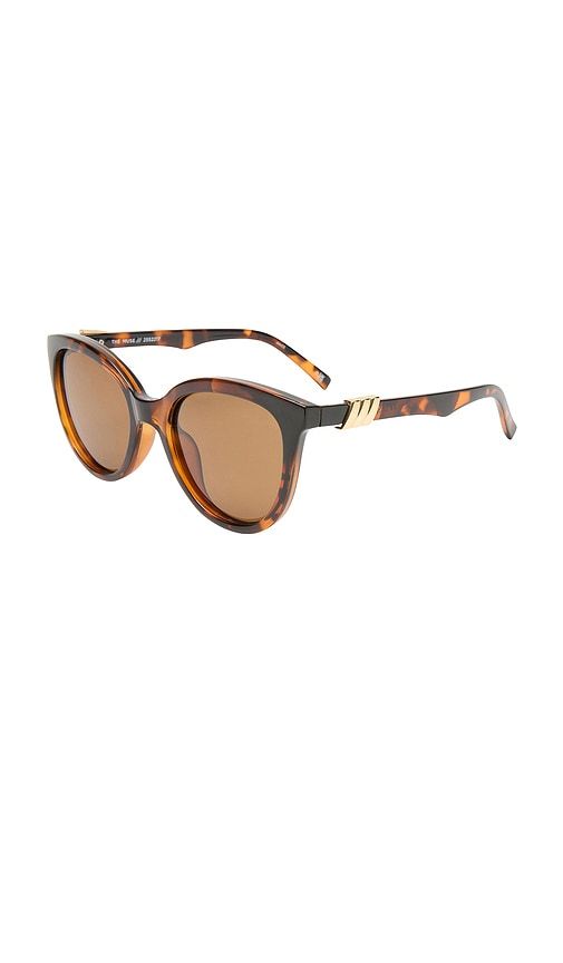 The Muse Sunglasses in Brown - Le Specs - Modalova