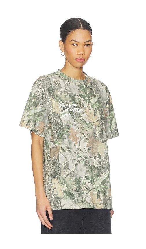 The Tequila & Country Music Tee in Green. - size L (also in M, S, XL/1X) - Los Sundays - Modalova
