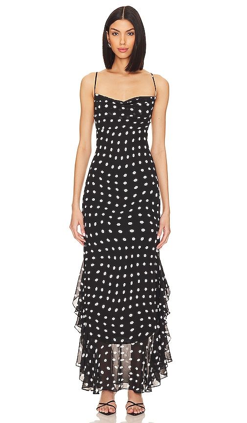 Giulia Maxi Dress in Black. - size M (also in L, S, XS, XXS) - LPA - Modalova