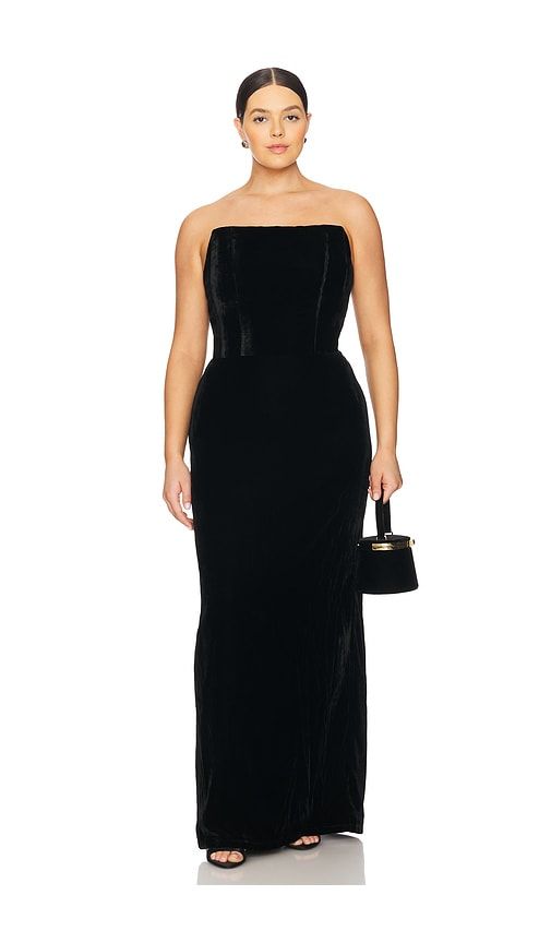 Emery Velvet Maxi Dress in . - size M (also in XL) - LPA - Modalova