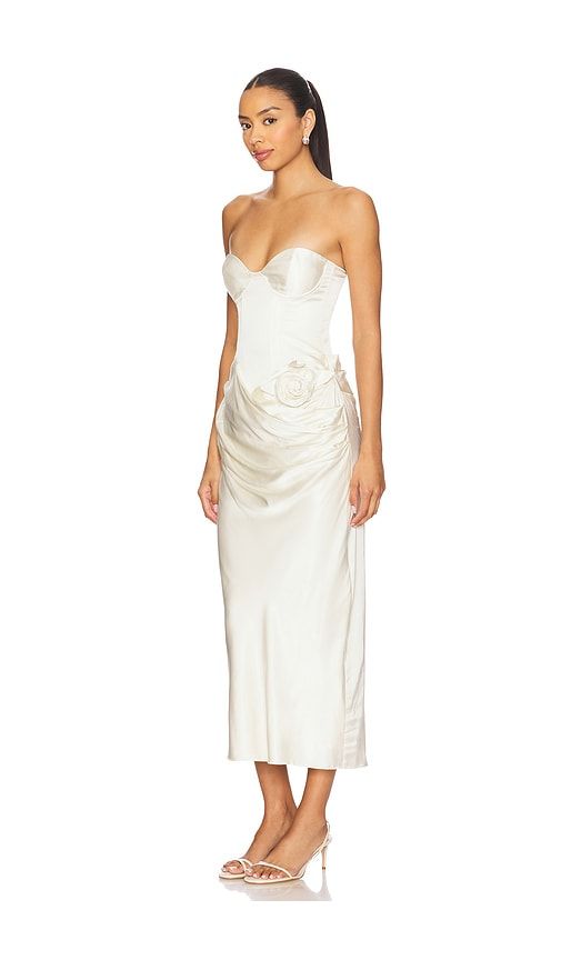 Ilaria Corset Midi Dress in . - size M (also in XXS) - LPA - Modalova