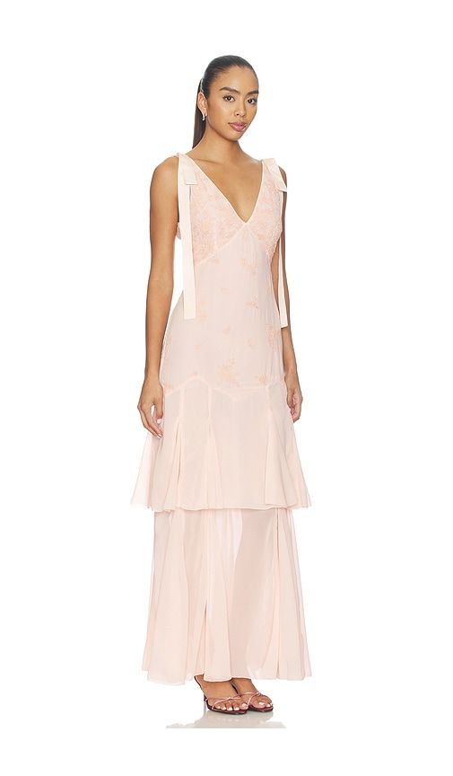 Marisel Maxi Dress in Pink. - size L (also in M, S, XL, XS) - LPA - Modalova