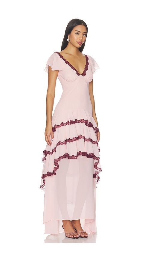 Janelle Maxi Dress in Blush. - size M (also in S, XS, XXS) - LPA - Modalova