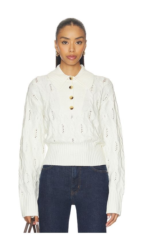 Mia Cable Sweater in . - size L (also in M, S, XL, XS, XXS) - LPA - Modalova