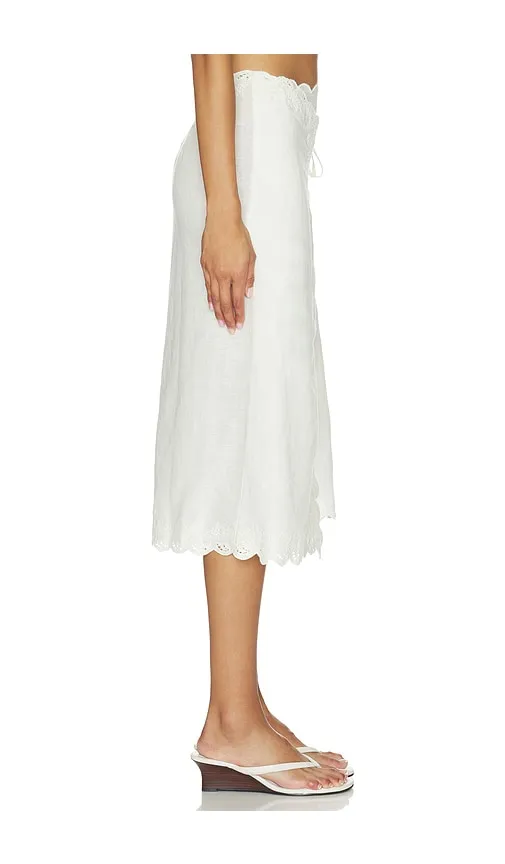 Ophelia Midi Skirt in . - size L (also in M, S, XS) - LPA - Modalova