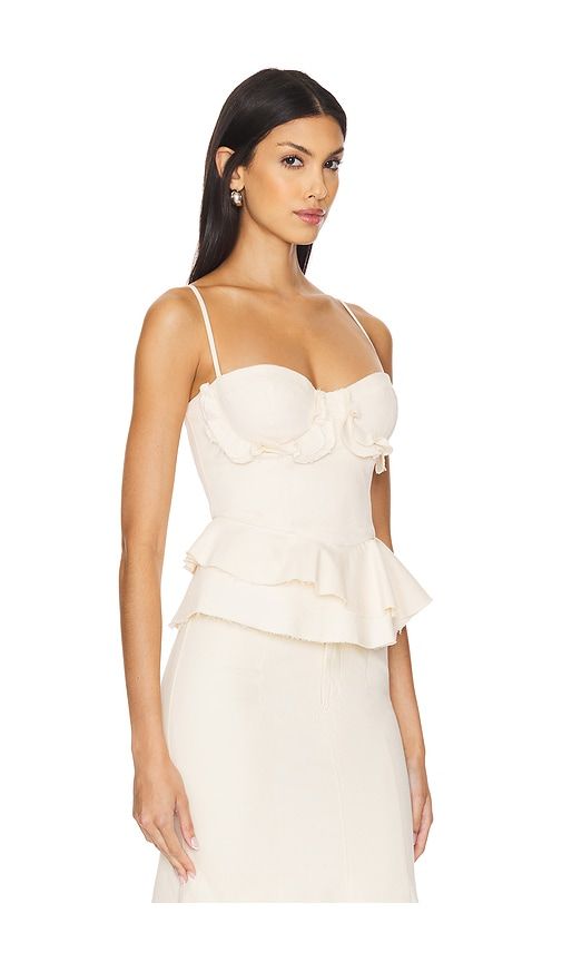 Freya Top in Cream. - size S (also in XL) - LPA - Modalova