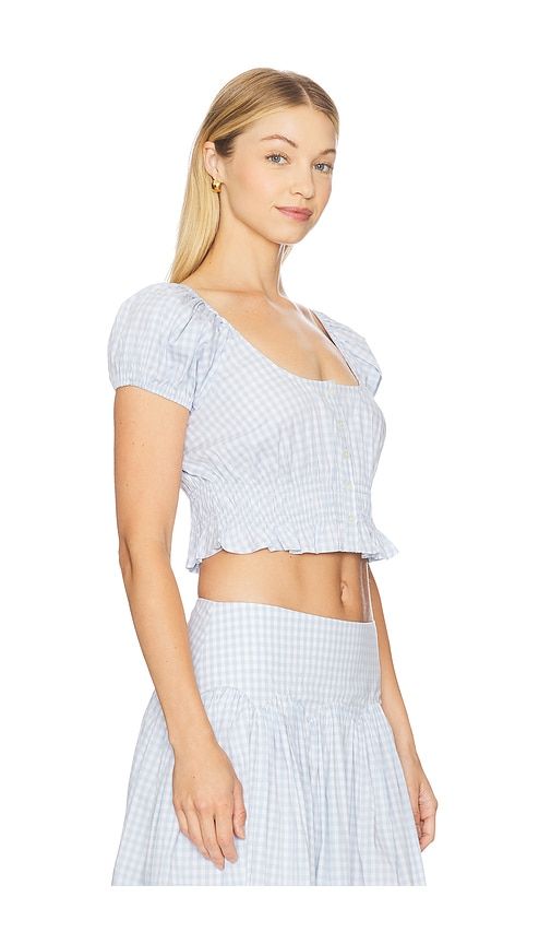 Brigette Top in Baby Blue. - size L (also in M, S, XL) - LPA - Modalova