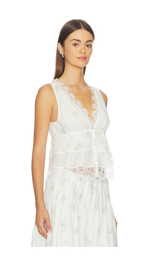 Everly Top in White. - size L (also in M, S, XS) - LPA - Modalova