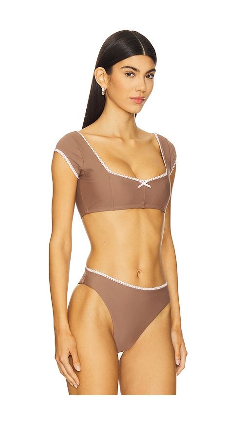 Drizella Top in Brown. - size M (also in S) - LPA - Modalova
